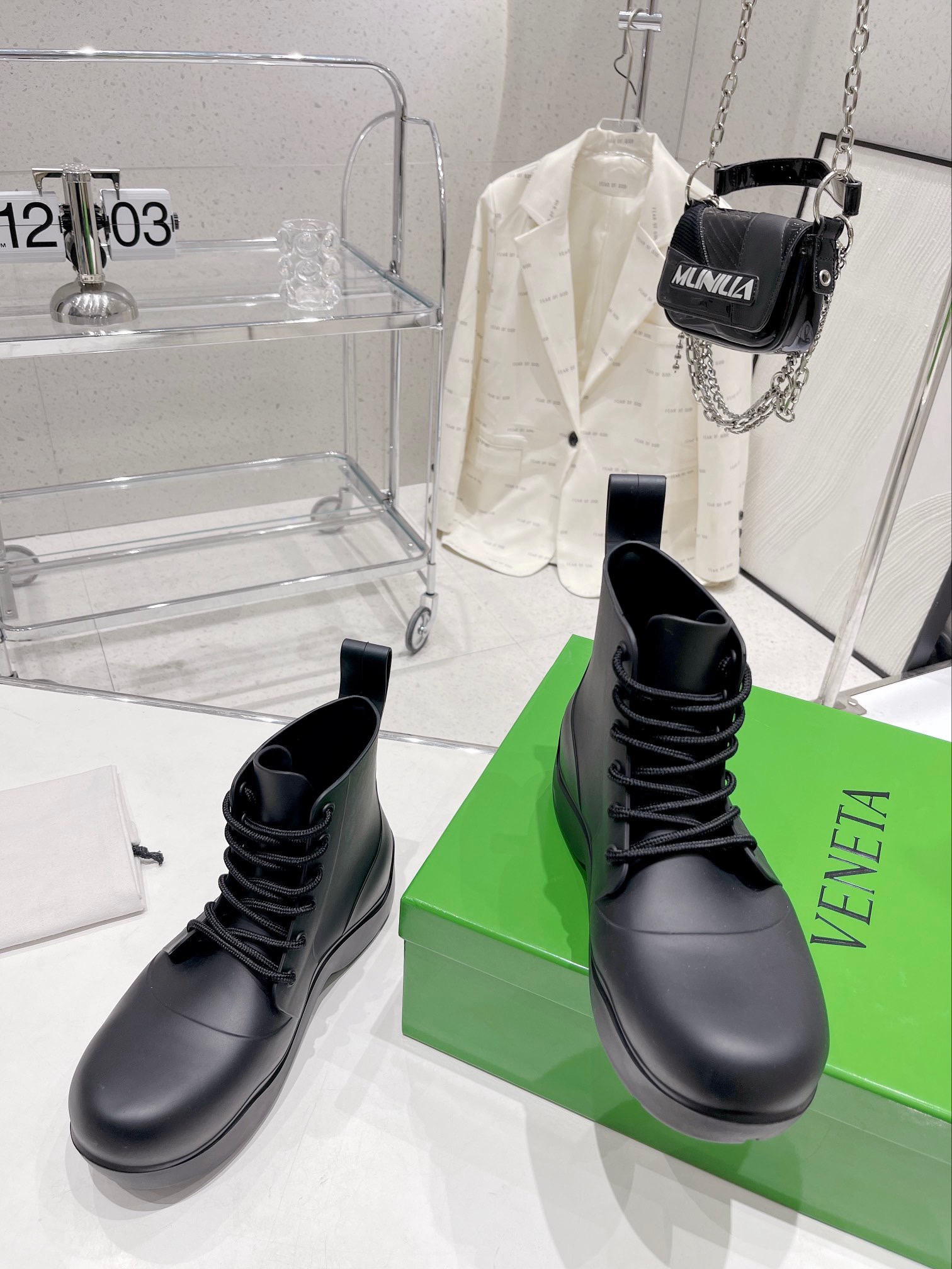 Bottega Veneta Lace-up Boots - Image 5