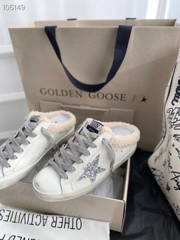 Golden Goose Small Wool Dirty Shoes - Image 3