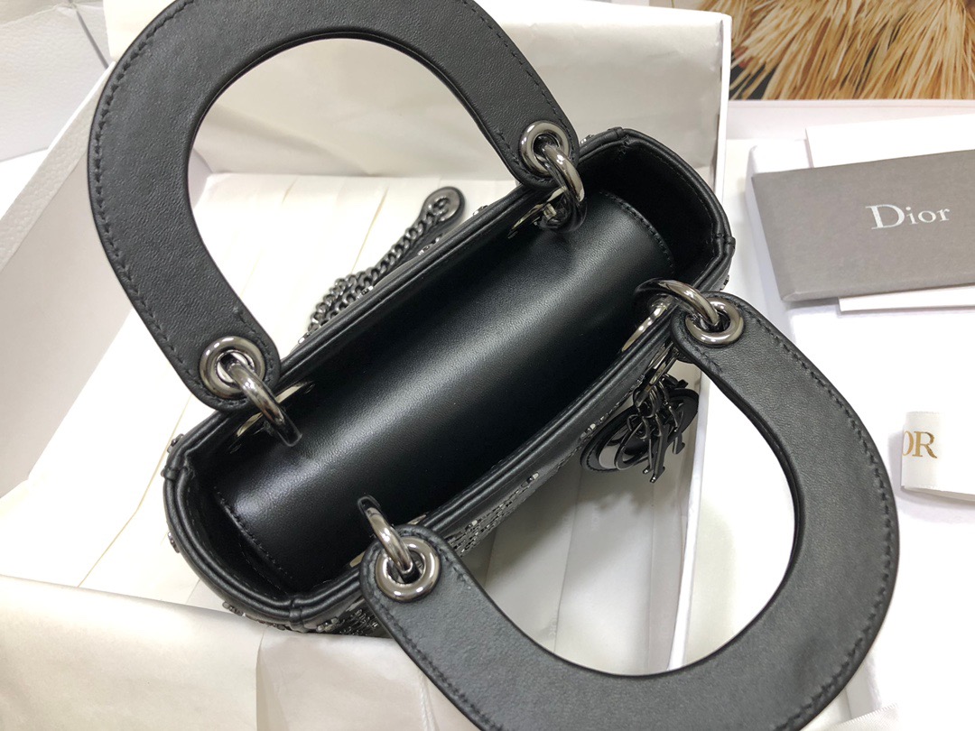 Lady Dior 17 Black - Image 8