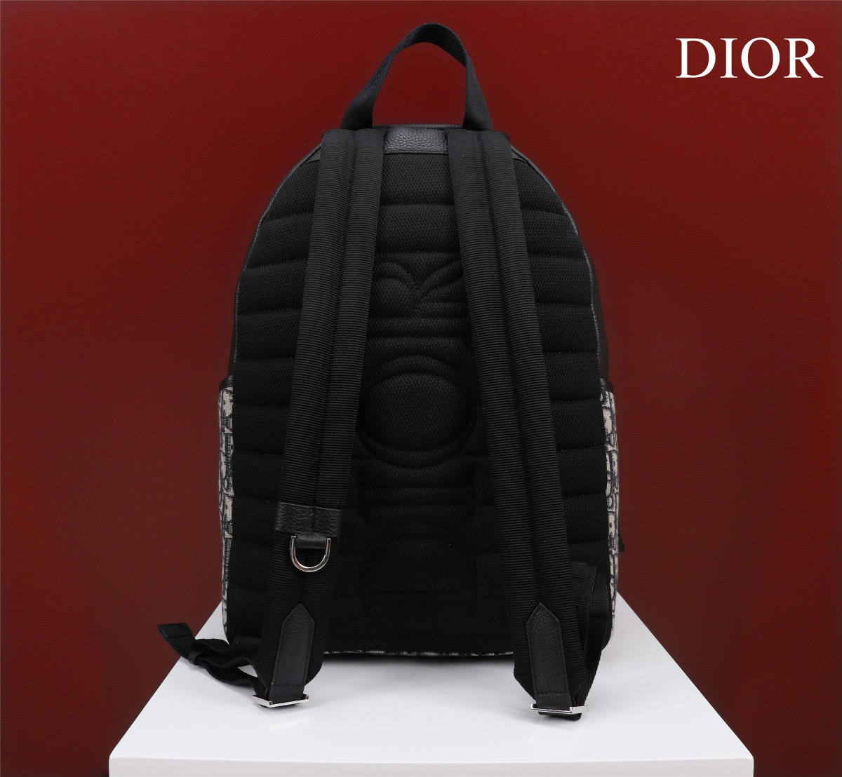 Dior Backpack Calfskin Beige - Image 4