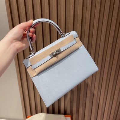 Kelly 25 Epsom Blue Brume