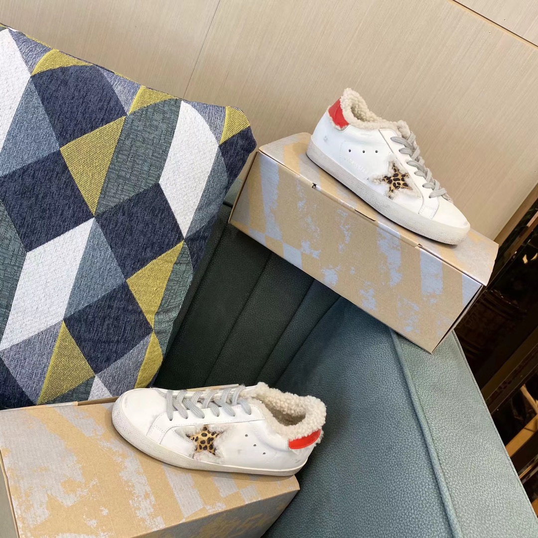 Golden Goose Small Wool Dirty Shoes - Image 8