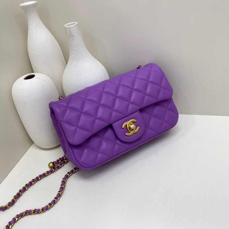 Chanel Classic Flap 20 Extreme Purple