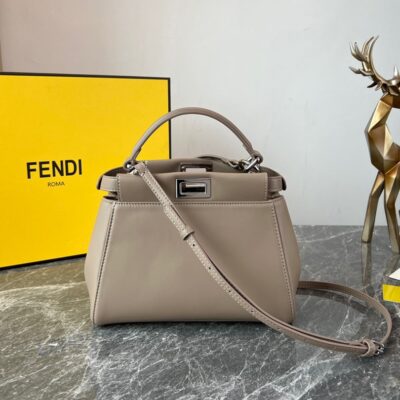 Fendi Peekaboo Apricot Bag
