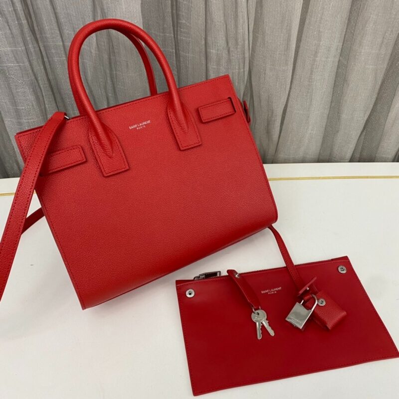 YSL Le Sac de Jour Red Extreme