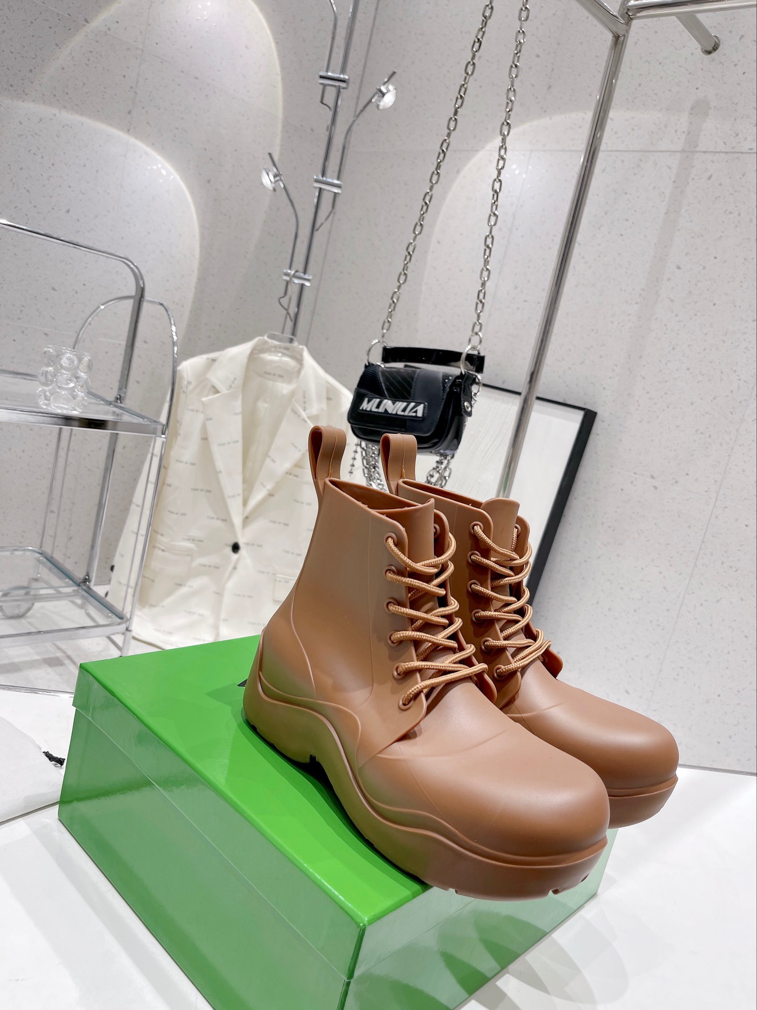 Bottega Veneta Lace-up Boots - Image 7
