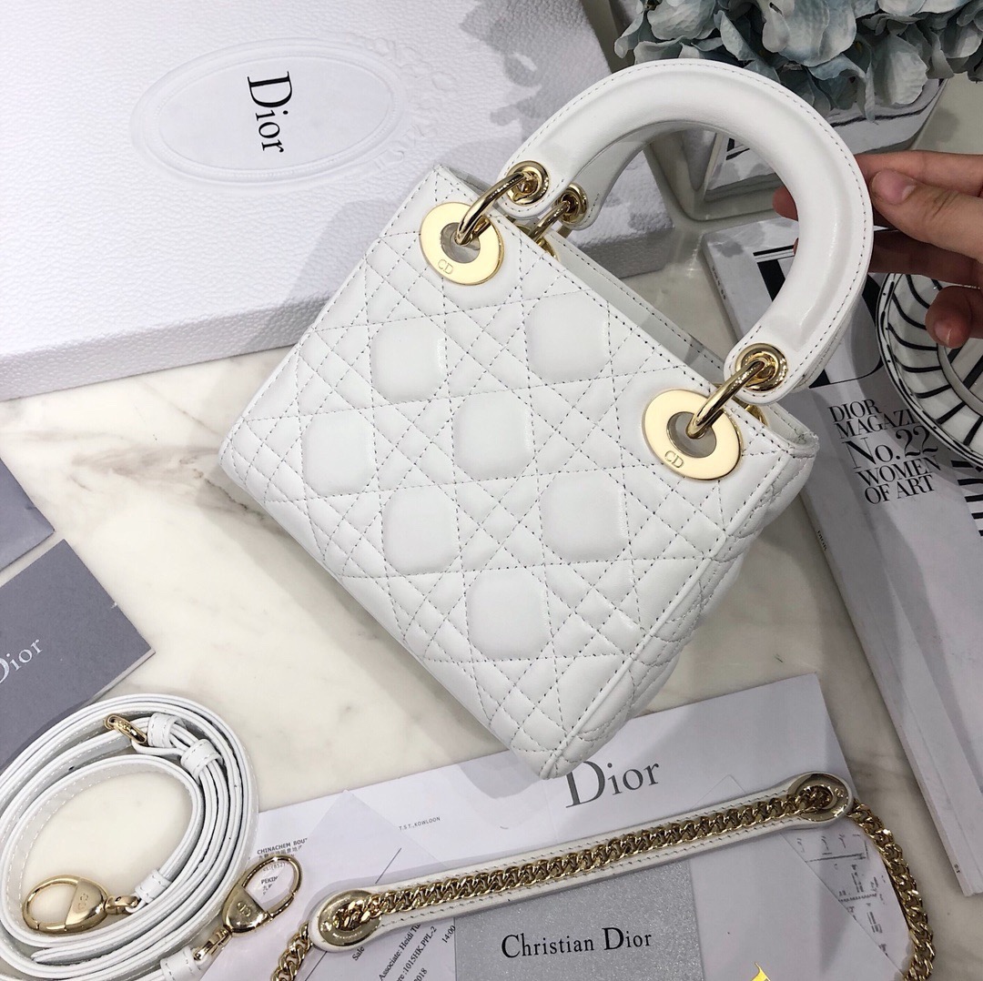 Lady Dior 17 White - Image 9