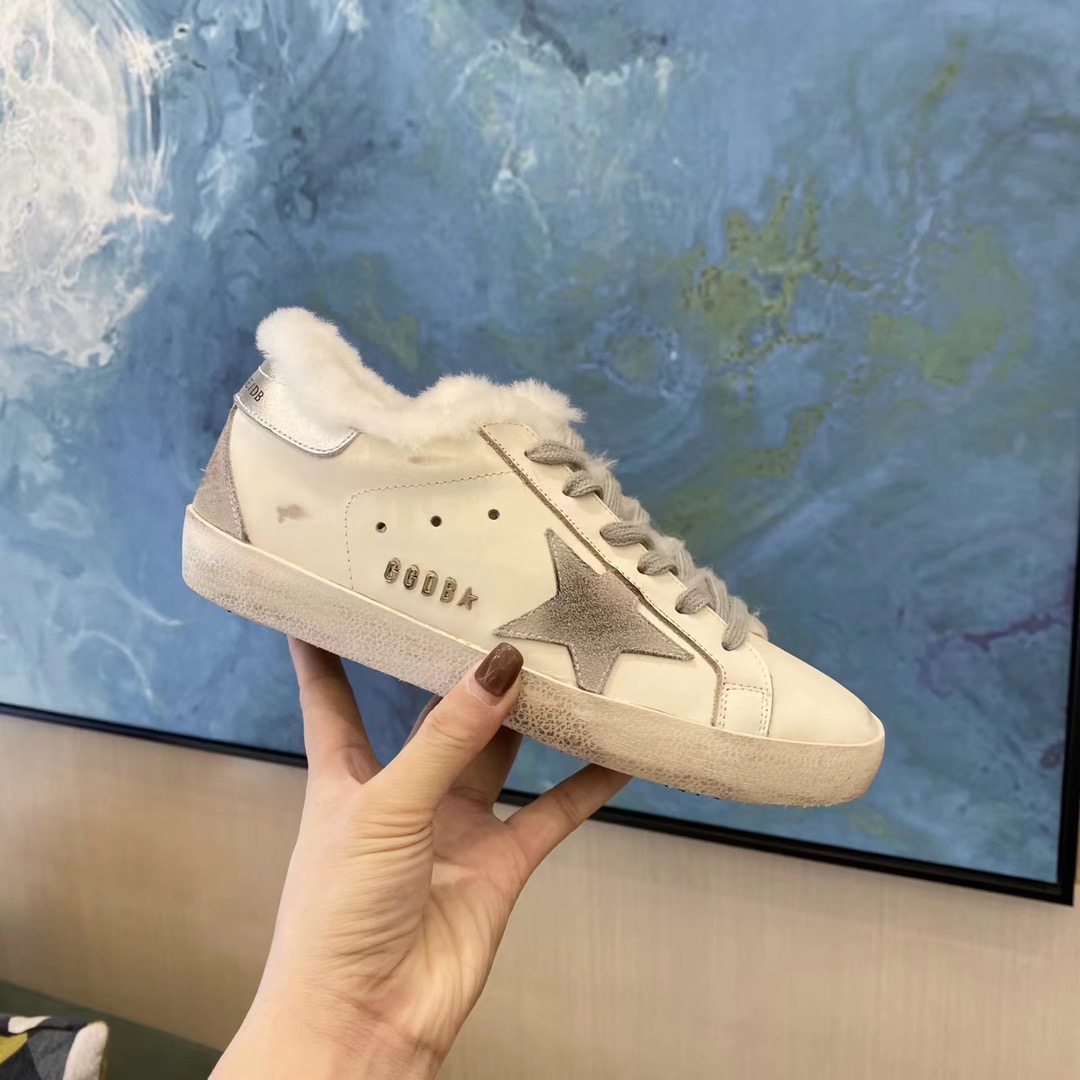 Golden Goose Small Wool Dirty Shoes - Image 3