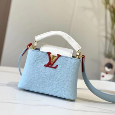 Louis Vuitton Light Blue Capucines