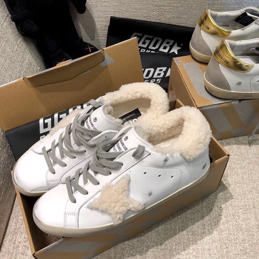 Golden Goose Small Wool Dirty Shoes - Image 3