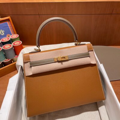 Kelly 25 Epsom Golden Brown&Eutope