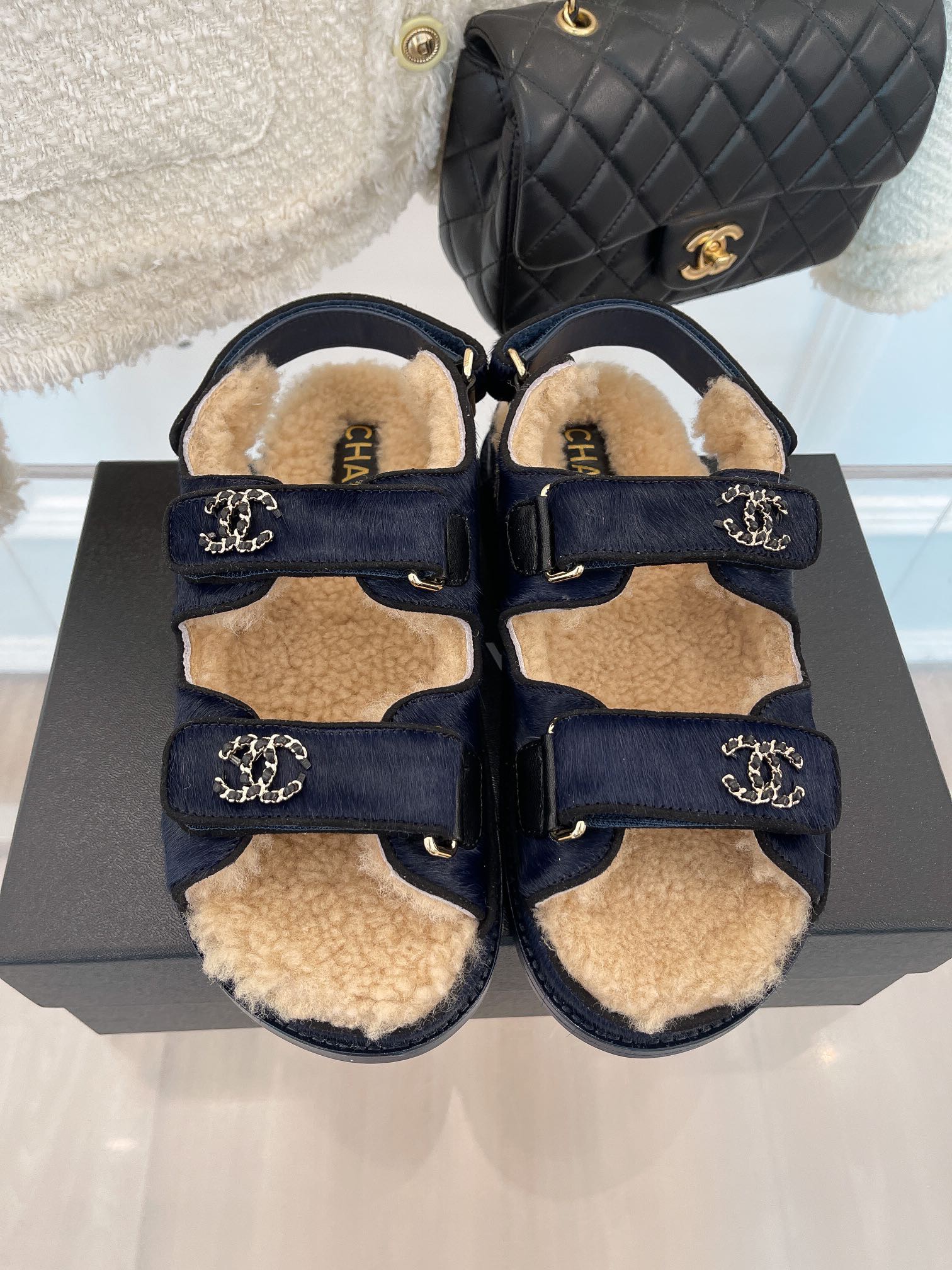 Chanel Beach Sandals