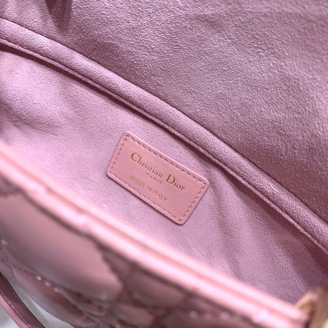Dior Lady D-joy 26 Bag in Pink - Image 10