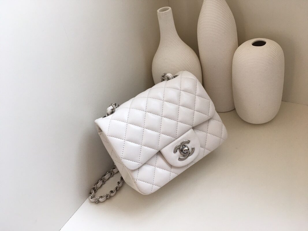 Chanel Classic Flap 17 Pure White
