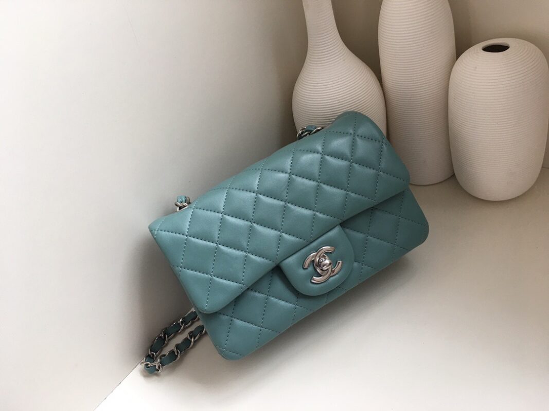 Chanel Classic Flap 20 Haze Blue