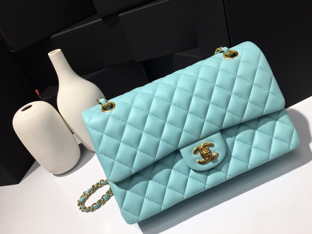 Chanel Classic Flap 25 Tiffany Blue