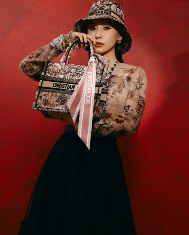 Dior Small Tote 26 Marvel Garden