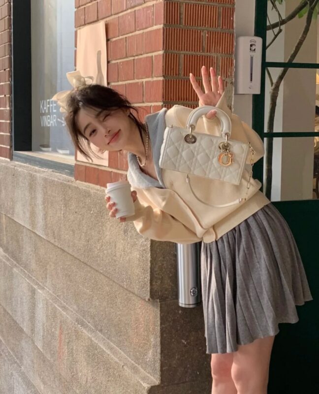 Dior Joy 22 White Gold