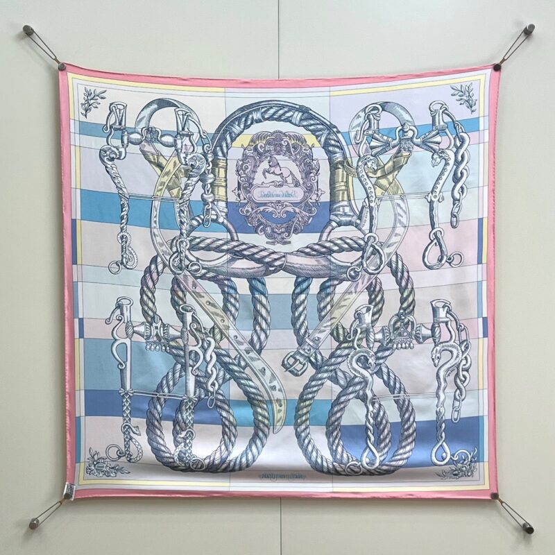 Hermes 2024 Love Horse Knight Scarf