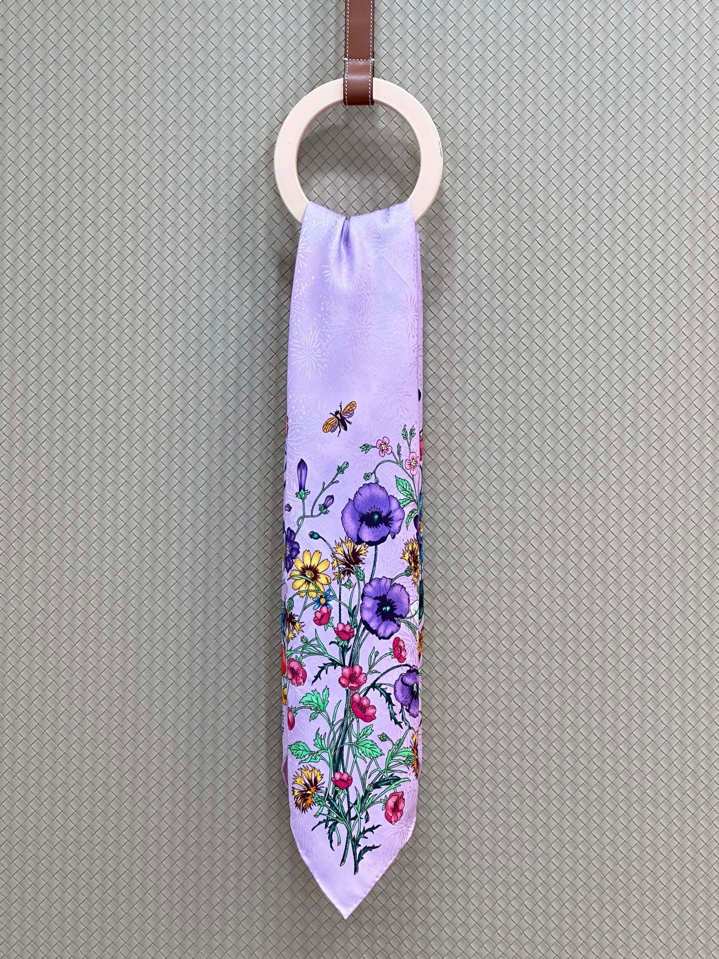 img_2266 Gucci 2024 Classic Floral Scarf - Image 1