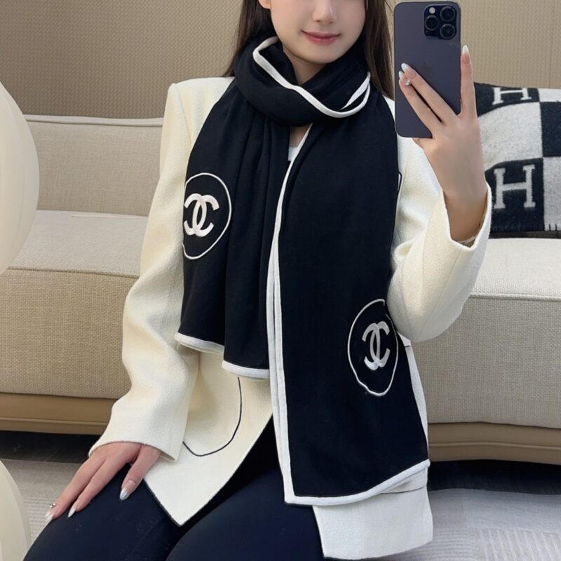 Chanel 2024 Classic Shawl Scarf