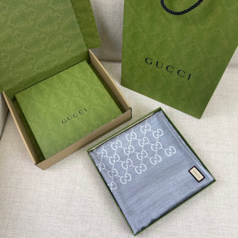 Gucci 2024 Jacquard Shawl Scarf