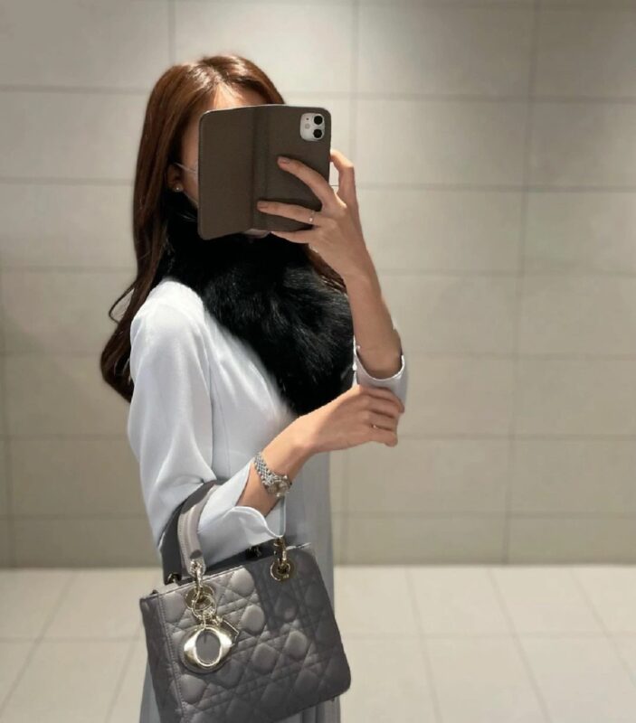 CD Four Grid Sheep Iron Gray