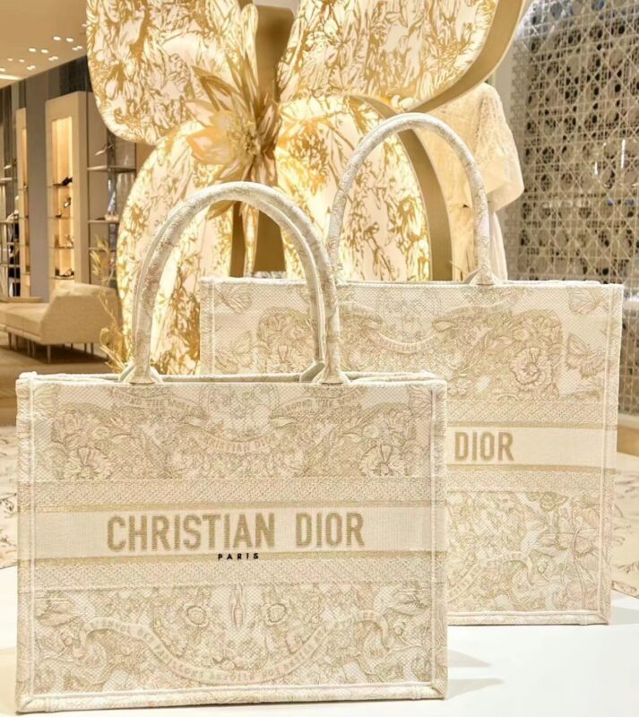 CD Tote Platinum Bird