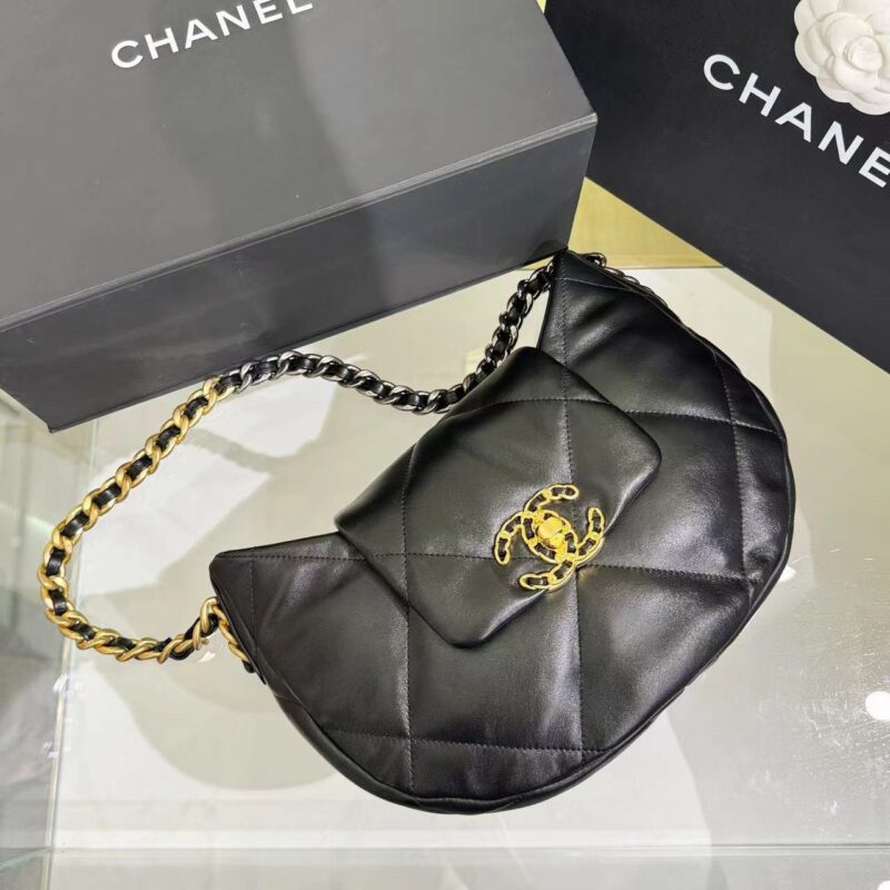 Chanel 24C Half Moon Bag