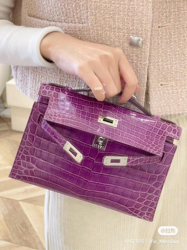 Pochette Croco
