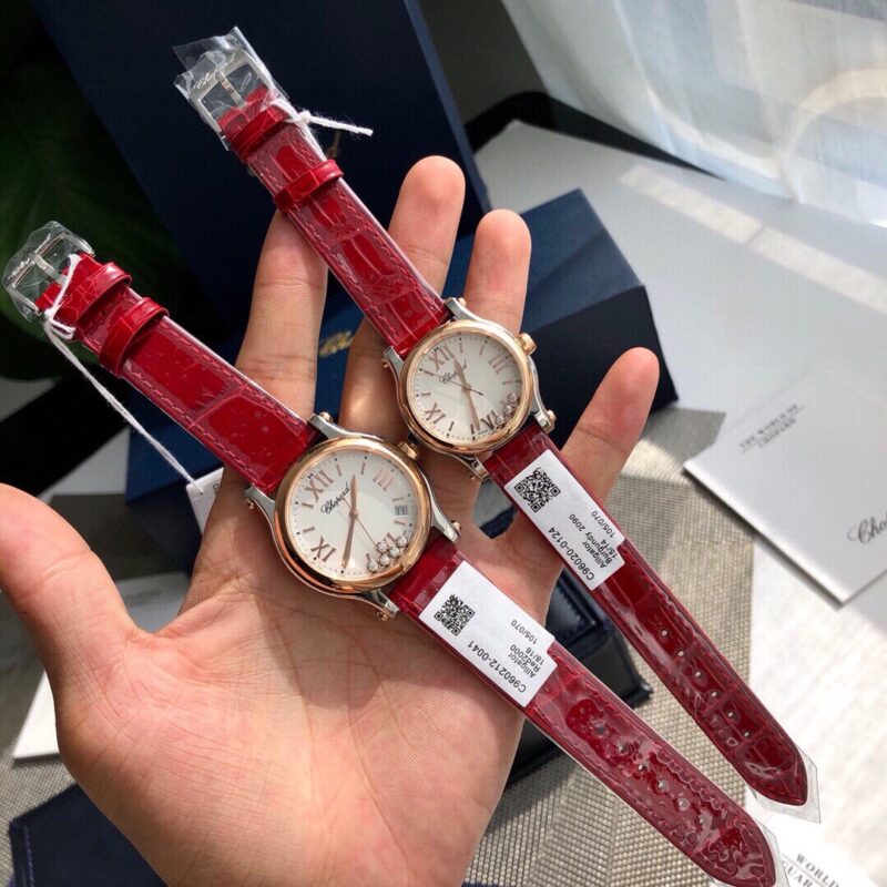 Chopard & Happy Diamond Quartz Watch