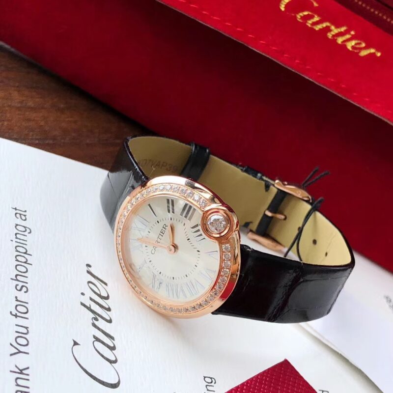 Ballon Blanc de Cartier 30мм & 26мм with Diamonds