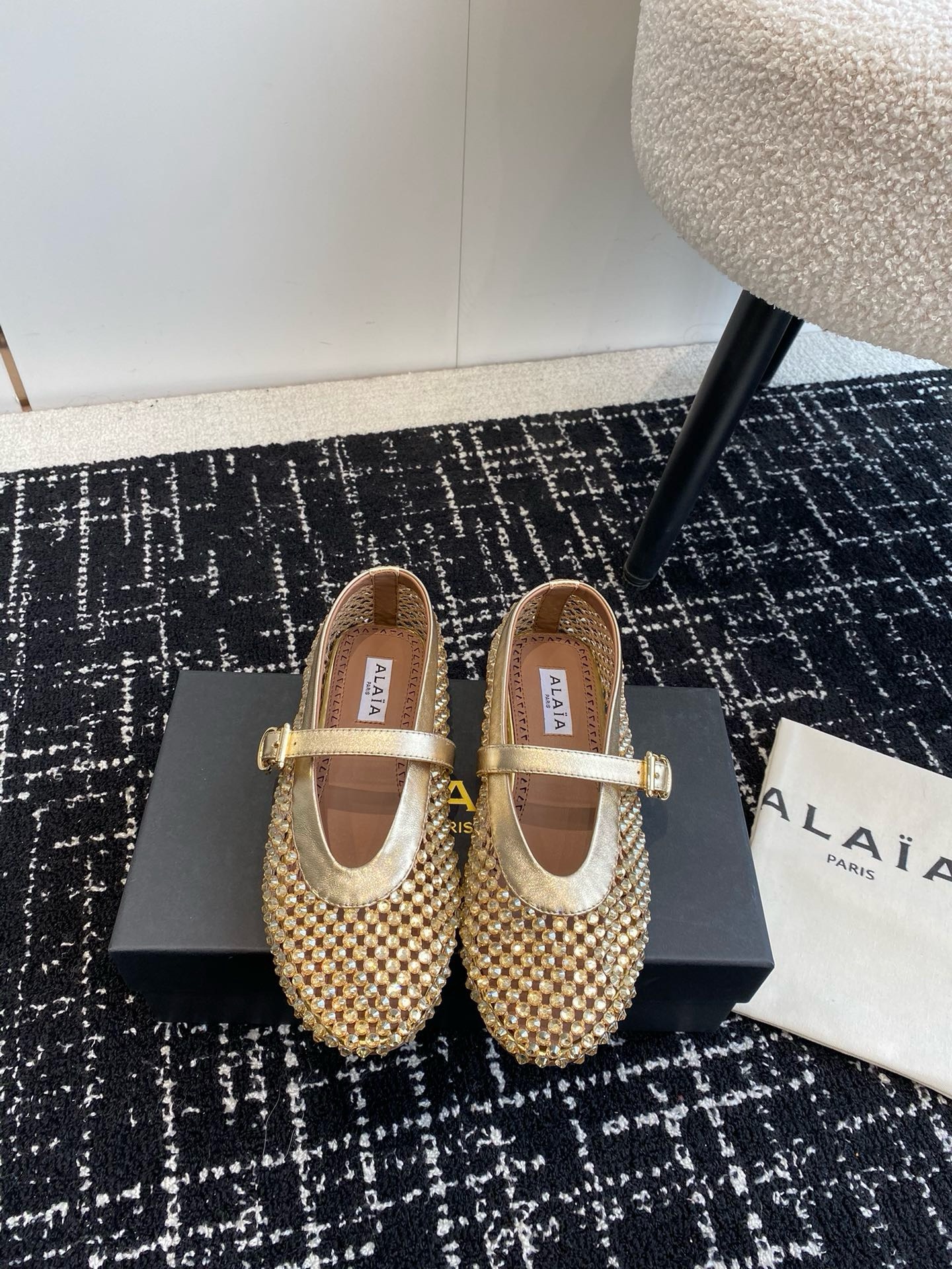 img_4679 Alaia 2024 Classic Ballet Shoes - Image 1