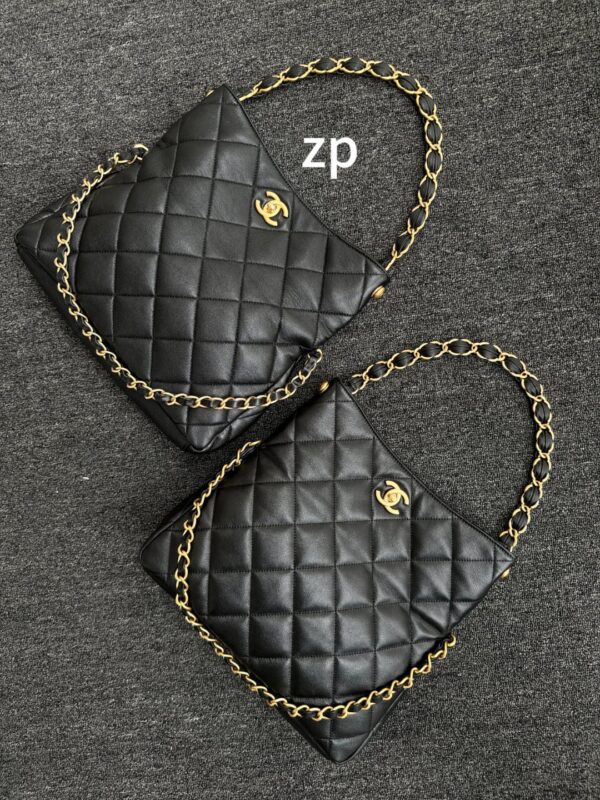 Chanel 24P Hobo Underarm Bag Comparison Quality