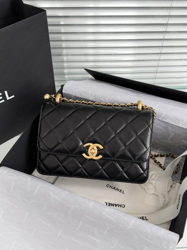 Chanel 24C Double Gold Ball 22cm