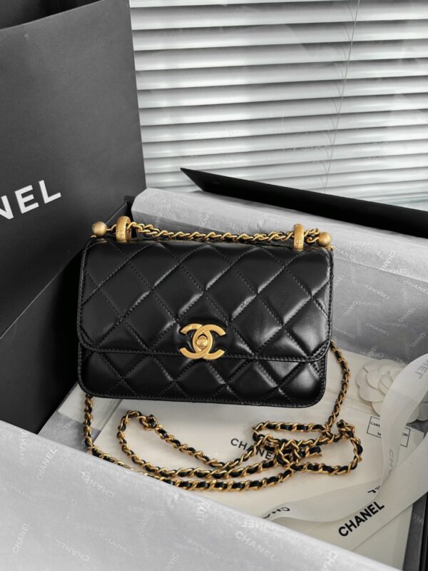 Chanel 24C Double Gold Ball 19cm