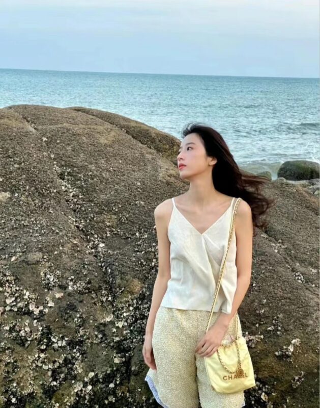 Chanel 23S Mini Bag Yellow