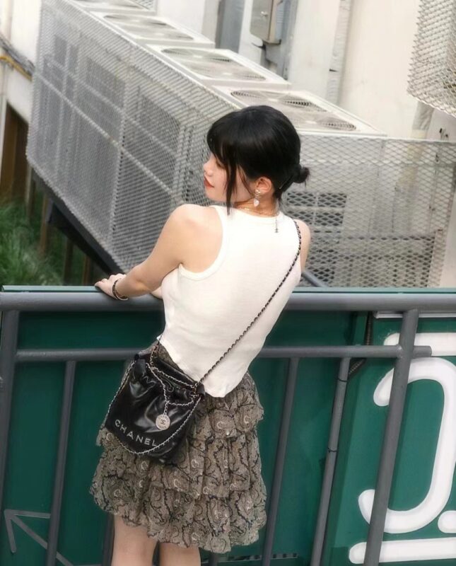 Chanel 23S Mini Bag Black