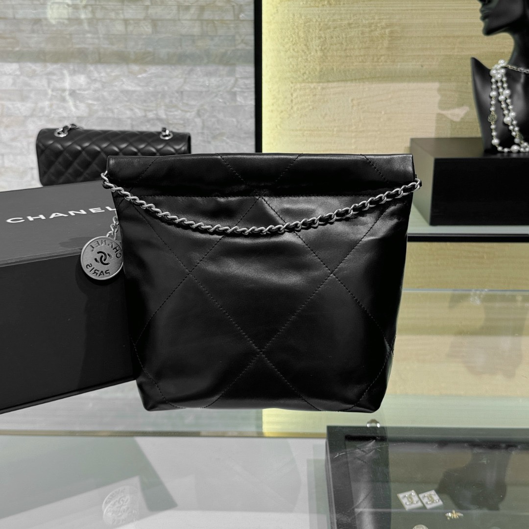 Chanel 23S Mini Bag Black - Image 2