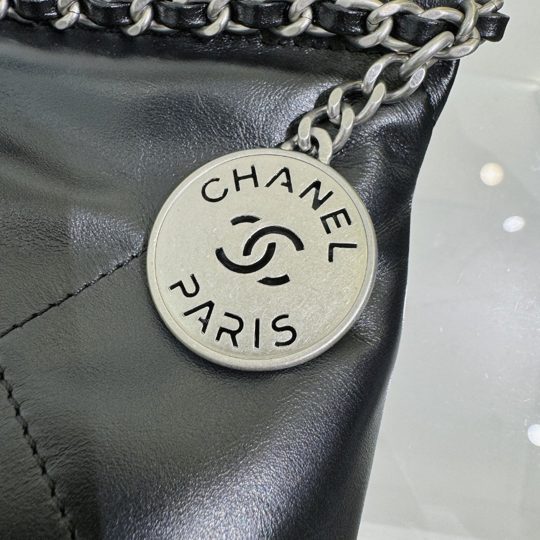 Chanel 23S Mini Bag Black - Image 8