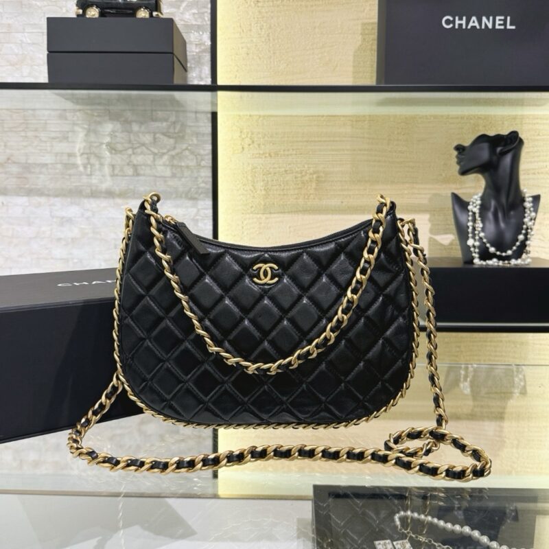 Chanel 23B Double Chain Underarm Bag