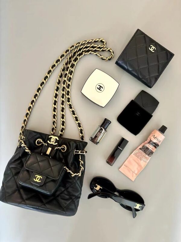 Capacity Chanel 23A Backpack 17cm