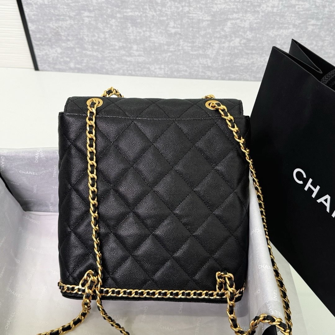 Chanel 23k Camellia Backpack - Image 2
