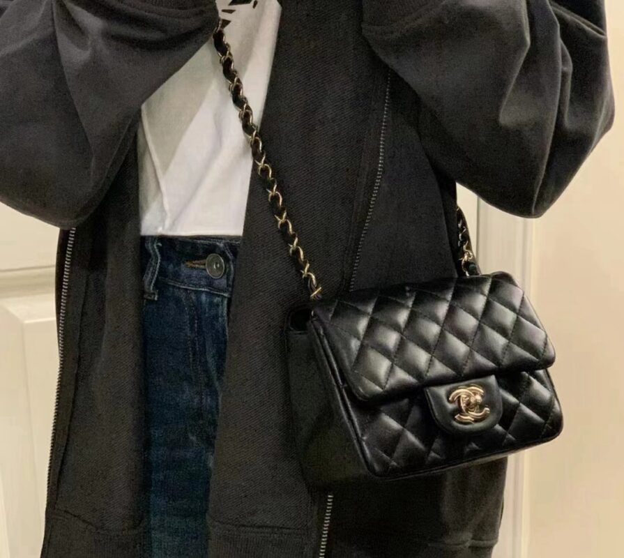 Chanel CF 17cm Gold Hardware