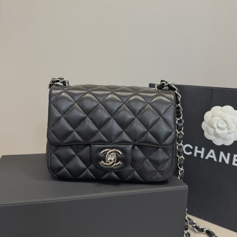 Chanel CF 17cm Silver Hardware