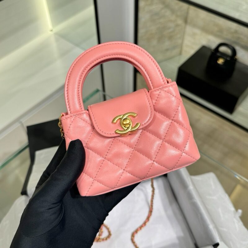 Chanel 23k Kelly Coral Pink