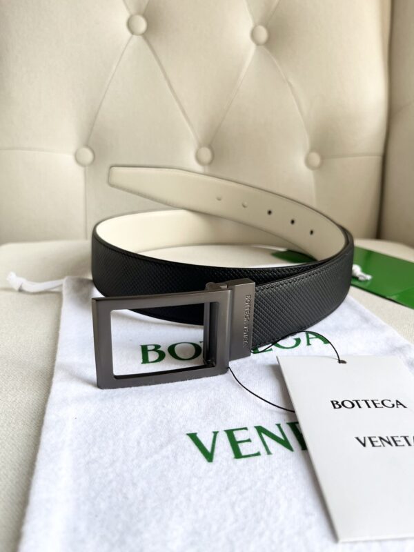 BV Men’s Double-sided Belt Black / White