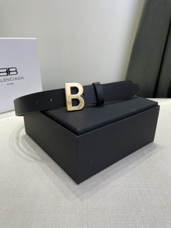 Balenciaga Women’s Double-sided Belt Black