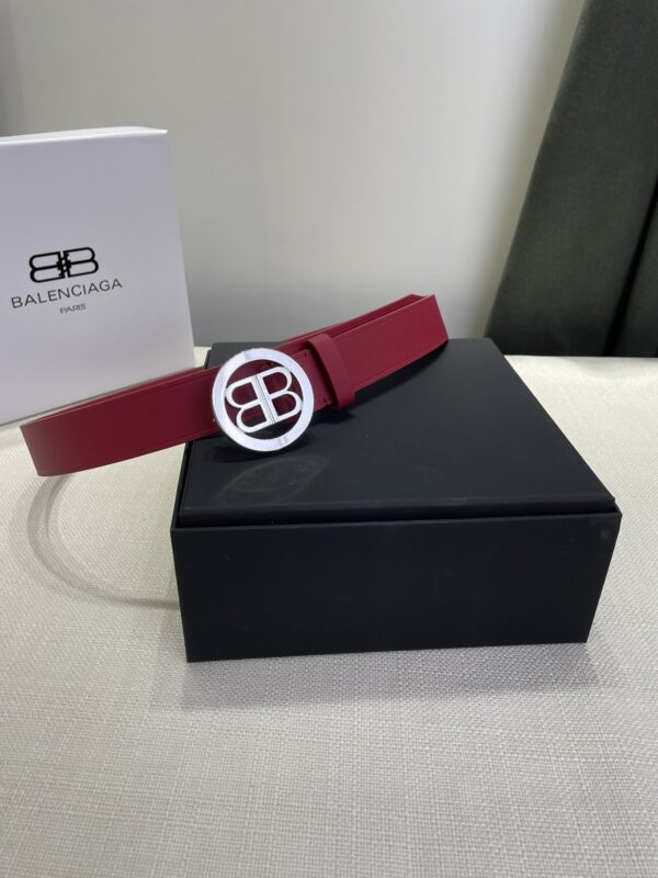 Balenciaga Ladies Double-sided Belt