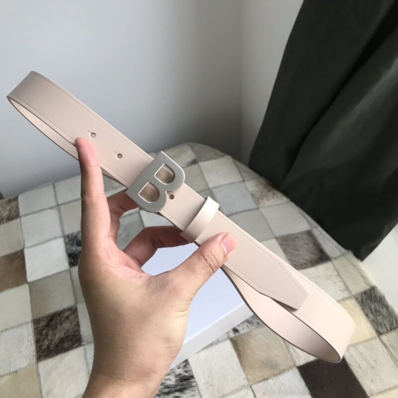 Balenciaga Women’s Double-sided Belt Apricot